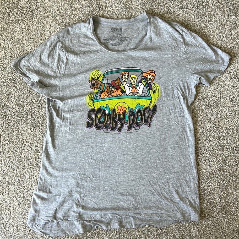 Scooby Doo Gray Tshirt